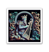 Close-up detail of Motown Magic Canvas Art.